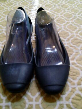 CROCS NAVY BLUE LIKE NEW SIZE 10